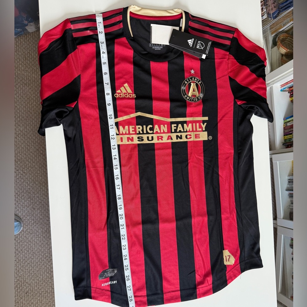 MLS Adidas Atlanta United FC Authentic Home Soccer Jersey FT1374 Size M NWT